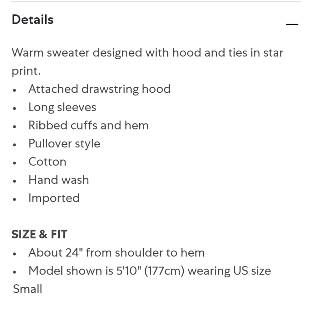 For The Republic Hoodie. Never Worn. S - Picture 2 of 2
